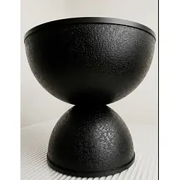 Textured Pedestal Bowl Planter Flower Pot - Master