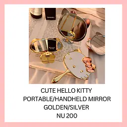 Cute Hello Kitty Portable/ Handheld Mirror - Master