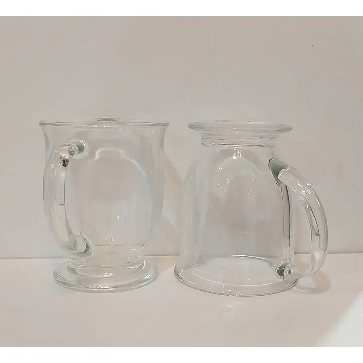 Striped Tempered Glass Tea Cup - Master