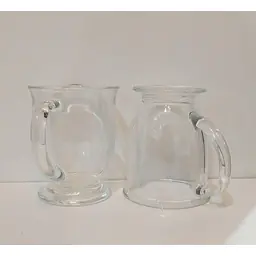 Striped Tempered Glass Tea Cup - Master