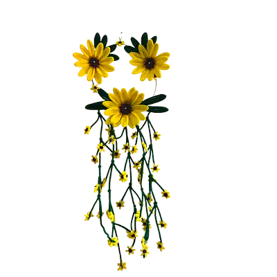 Cascading Sunflower Wall Hanging Dreamcatcher primary image