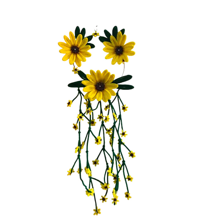 Cascading Sunflower Wall Hanging Dreamcatcher - Master