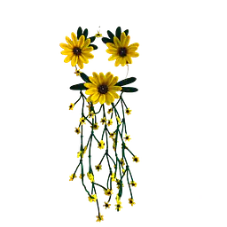 Cascading Sunflower Wall Hanging Dreamcatcher - Master