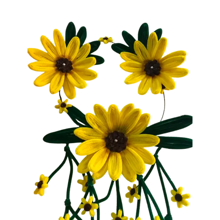 Cascading Sunflower Wall Hanging Dreamcatcher - Master