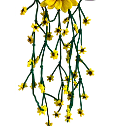 Cascading Sunflower Wall Hanging Dreamcatcher - Master