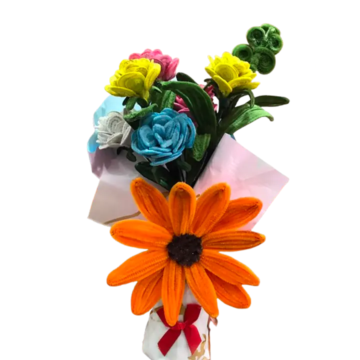 Everlasting Colorful Handmade Floral Flower Bouquet - Master