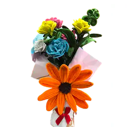Everlasting Colorful Handmade Floral Flower Bouquet - Master