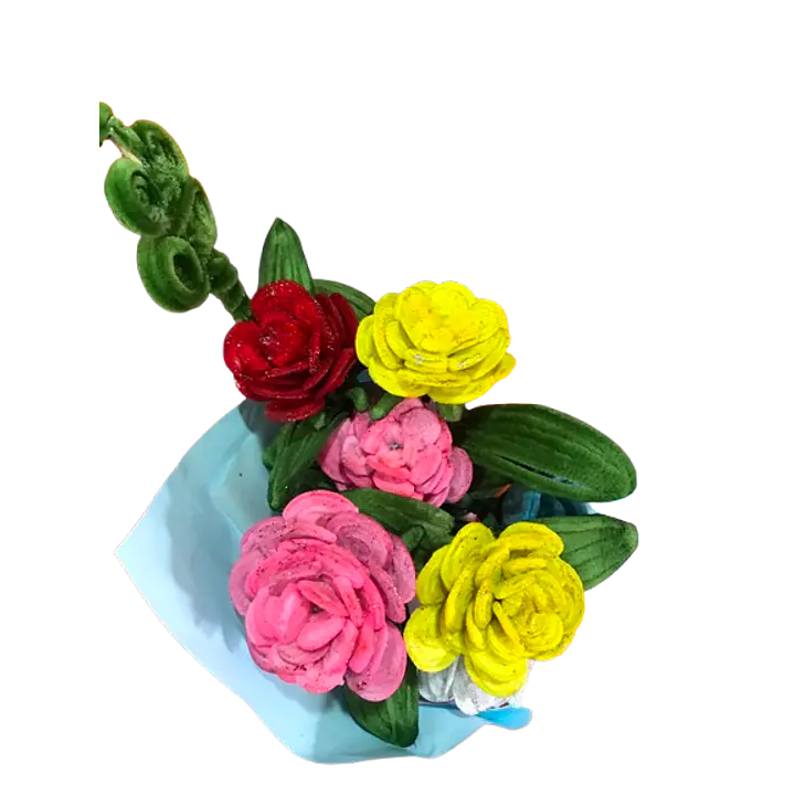 Everlasting Colorful Handmade Floral Flower Bouquet - Master