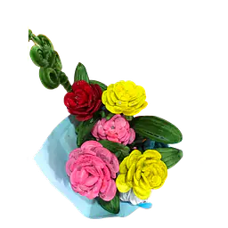 Everlasting Colorful Handmade Floral Flower Bouquet - Master