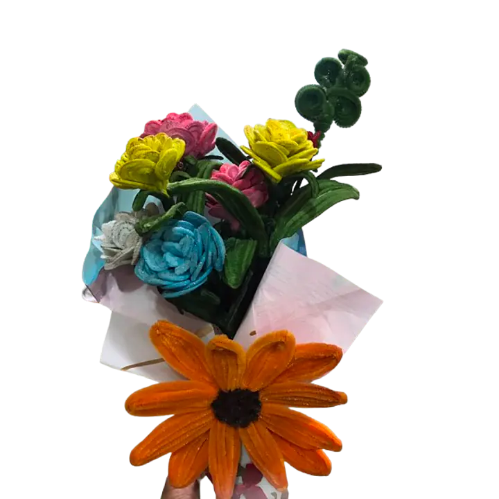 Everlasting Colorful Handmade Floral Flower Bouquet - Master