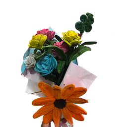 Everlasting Colorful Handmade Floral Flower Bouquet - Master