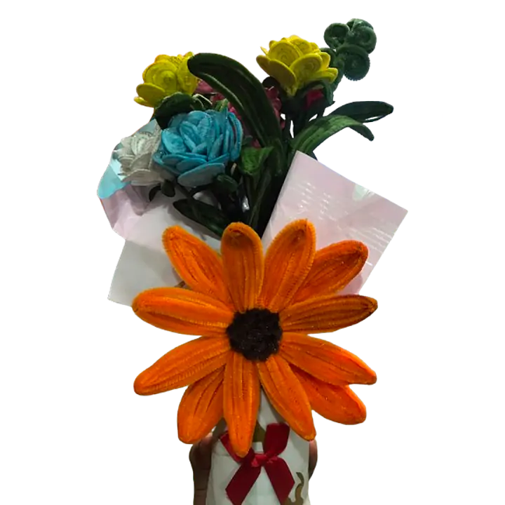 Everlasting Colorful Handmade Floral Flower Bouquet - Master