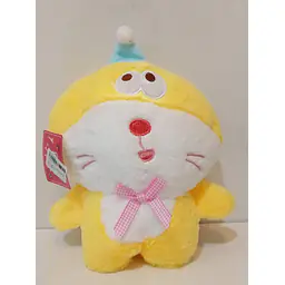 Soft Toy Doraemon W/Hat - Master