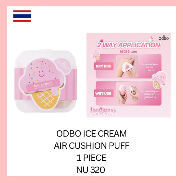 ODBO Ice Cream Air Cushion Puff - Master