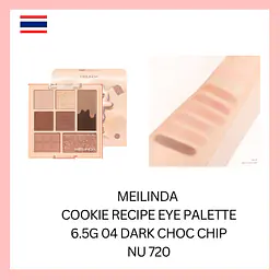 Meilinda Cookie Recipe Eye Palette - Master