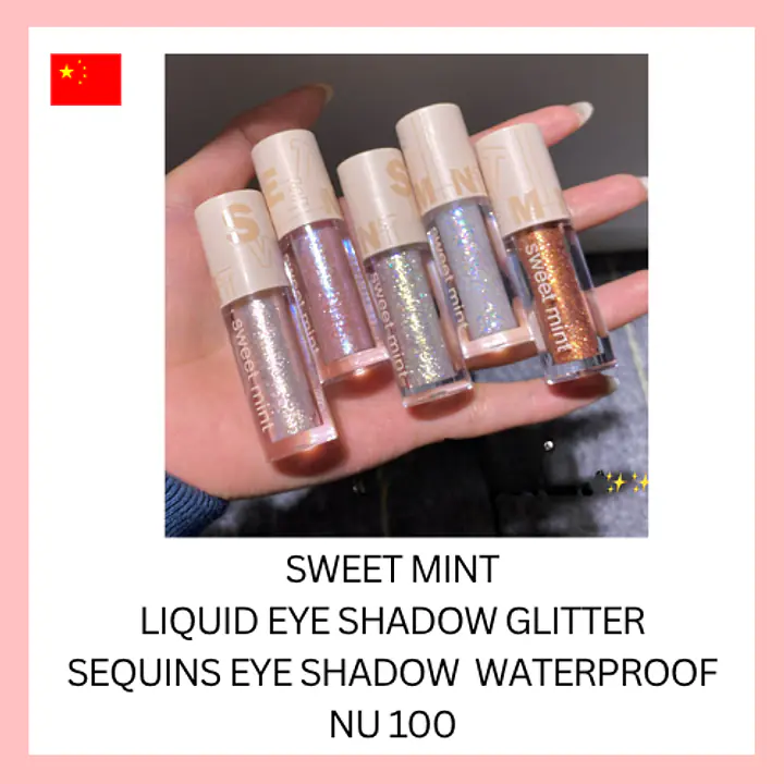 Sweet Mint Liquid Eye Shadow Glitter Sequins Shadow Waterproof - Master