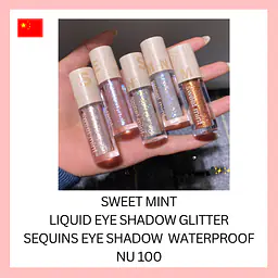 Sweet Mint Liquid Eye Shadow Glitter Sequins Shadow Waterproof - Master
