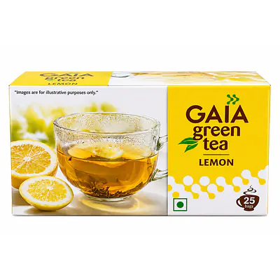 Green Tea Lemon flavour 25 Bags primary image