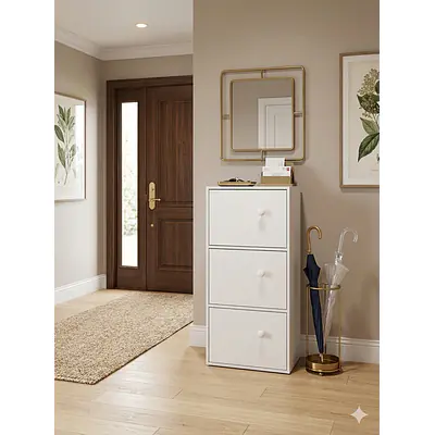 3-Tier Cascade Shoe Cabinet primary image