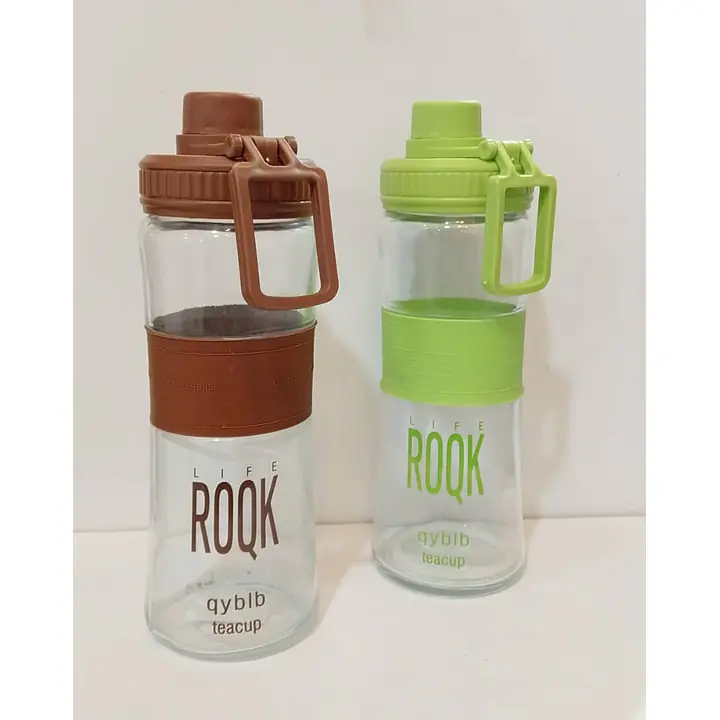 Water Bottle Clear Mixed Colours 750ml - Master