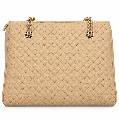 Quilted Handbag with Gold Chains secondary image