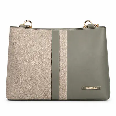 Miss Susan Collection Structured Panel Handbag primary image