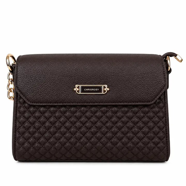 Chrisrosy Quilted Flap Crossbody Bag - Master