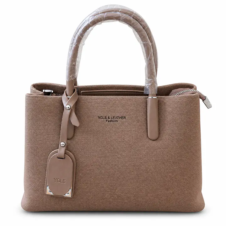 YGLS & LEATHER Canvas & Leatherette Handbag with Hangtag - Master