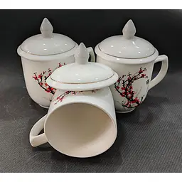 Ceramic Floral cup 330ml - Master