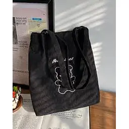 Teddy Bear Corduroy Tote - Master