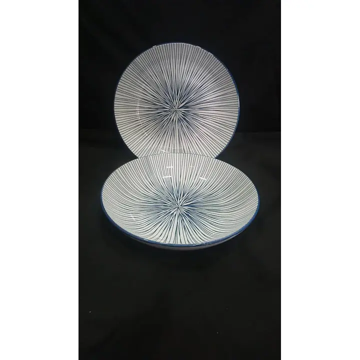 Plate Ice Crystal Blue - Master