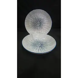 Plate Ice Crystal Blue - Master