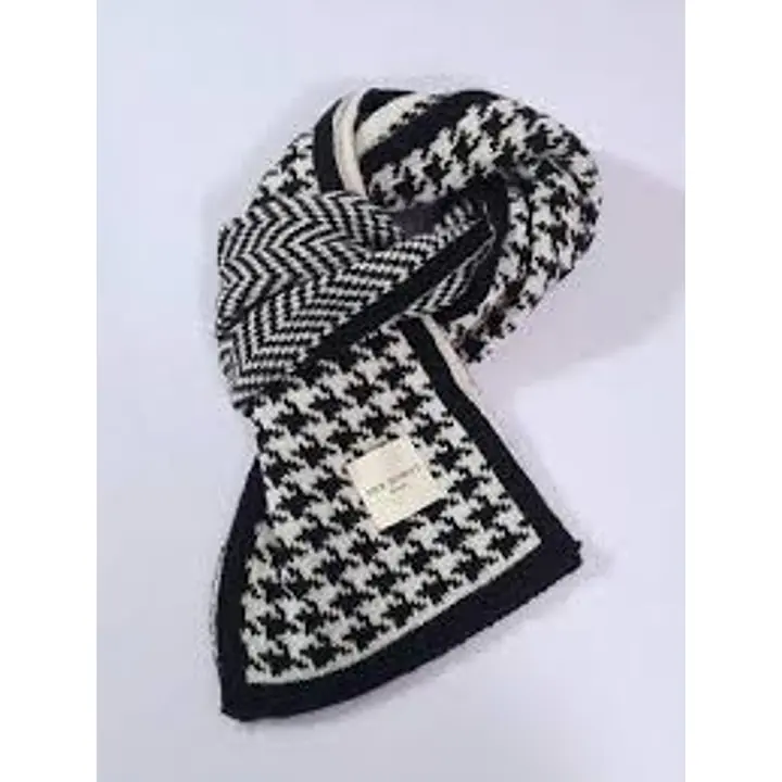 Woven Stripe Muffler Black - Master