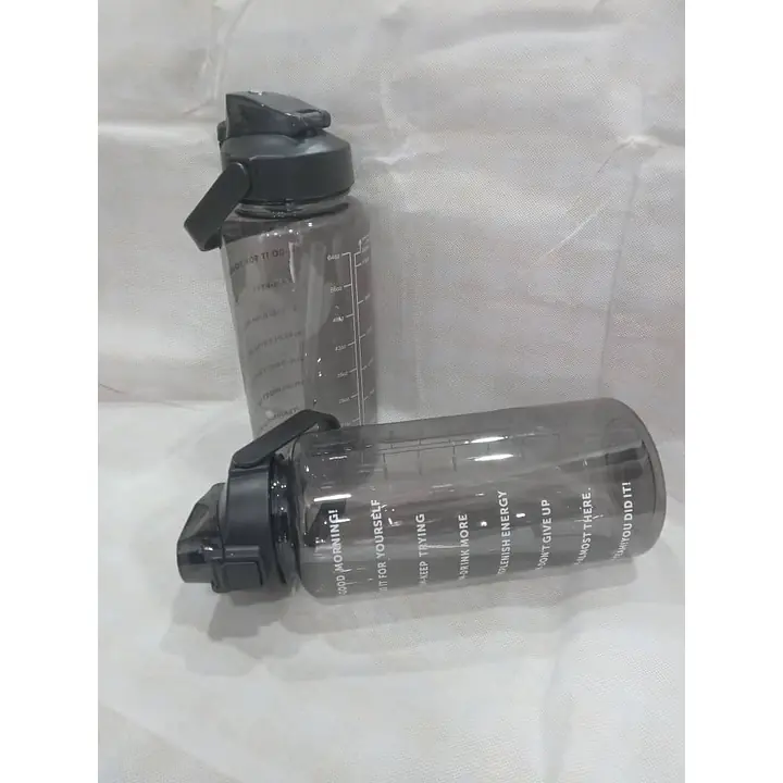 Bottle Clear Black 2000ml - Master