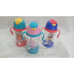 Kids Water Bottle With Straw - Master