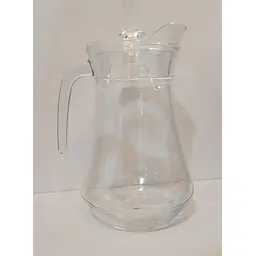 1.3L Jug w/ Lid Glass Clear - Master