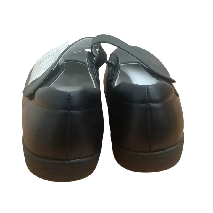 Leather Black School Shoe - Master