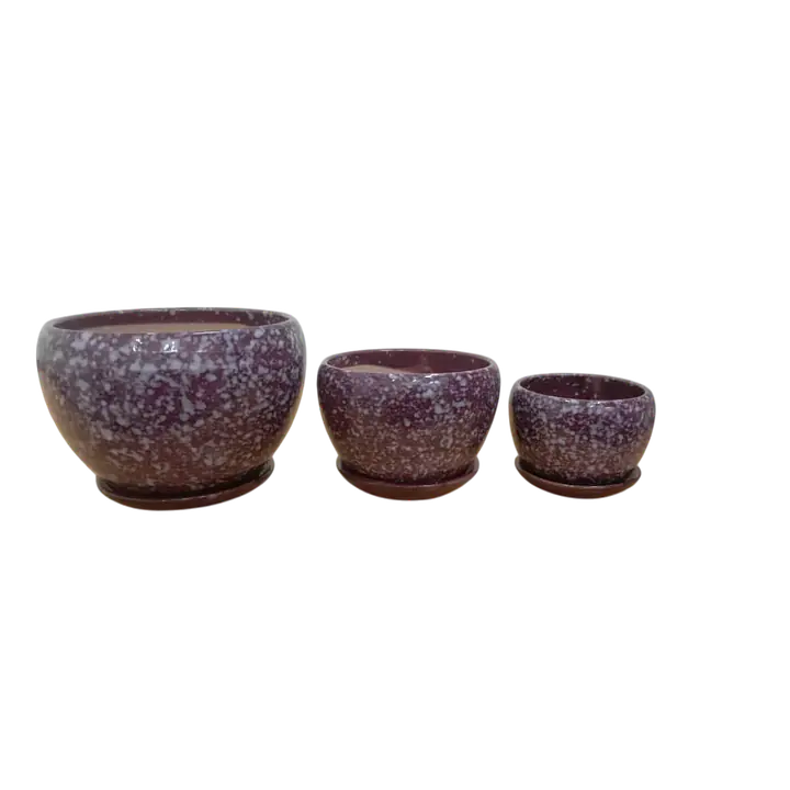 Ceramic Flower Pot Set of 3 - Master