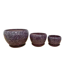 Ceramic Flower Pot Set of 3 - Master