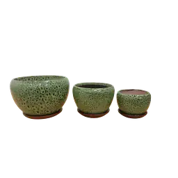 Ceramic Flower Pot set of 3 - Master