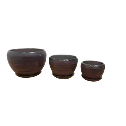 Glazed Ceramic Flower Pot - Master
