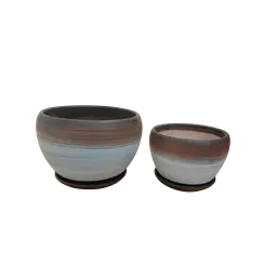Ceramic Plant Pot set of 2 - Master
