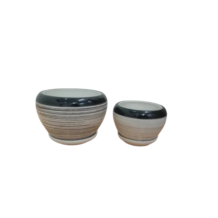 Ceramic Plant Pot set of 2 - Master