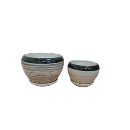 Ceramic Plant Pot set of 2 - Master